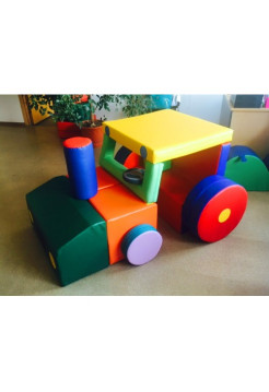 М'який конструктор-трансформер Трактор